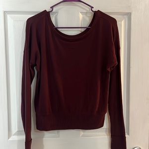 Maroon Abercrombie & Fitch sweater, never worn